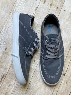 Johnnie-O Men’s Gray Santa Cruz Slip On Loafer Sneakers